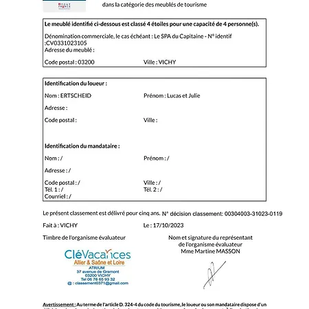 Vichy- Maison Avec Privatif- 2 Parentales * Vichy