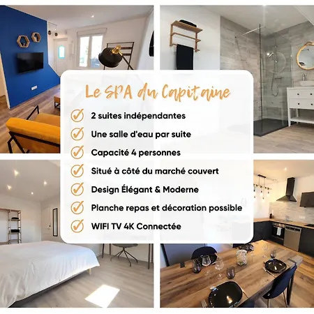 Maison De Ville, Balneo, 2 Parentales Ferienhaus