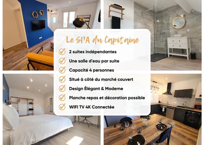 Maison De Ville, Balneo, 2 Parentales Ferienhaus